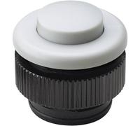 Grothe 61032 Tasto per campanello 1 parte Bianco 12 V/1,5 A