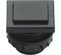 Grothe 61045 Tasto per campanello 1 parte Nero 12 V/1,5 A