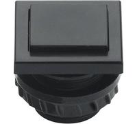 Grothe 61045 Tasto per campanello 1 parte Nero 12 V/1,5 A