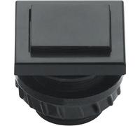 Grothe 61045 Tasto per campanello 1 parte Nero 12 V/1,5 A