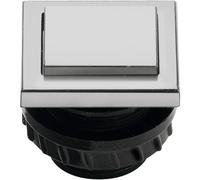 Grothe 61047 Tasto per campanello 1 parte Grigio 12 V/1,5 A