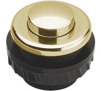 Grothe Campanello rotondo per porta, in ottone placcato oro, protact 340 Go, 1522154