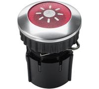 Grothe 63022 Tasto per campanello 1 parte Alluminio 12 V/1,5 A