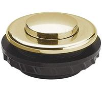 Grothe Campanello rotondo per porta, in ottone placcato oro, protact 340 Go, 1522154
