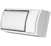 Grothe, Pulsante per campanello Montilux, 1 modulo, colore: Bianco, 51011