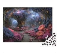 Grotta giardino Puzzles 1000 Pezzi In Colori Brillanti, Un Gioco Di Puzzle Per Pace Interiore, Ideale Per Attività in Famiglia, Regalo Di Compleanno Originale 38x26cm/1000pcs
