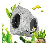 Grotta per Acquario, Decorazione per Vasca per Pesci, Habitat Per Granchi Eremiti E Accessori Acquario, Per Gamberi E Vita Acquatica