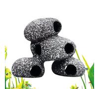 Grotte per Acquario - Tunnel Di Rifugio Con Una Decorazione Estetica,Punti Di Nascondiglio Per Pesci Per Acquario,Per Terrario Acqua Dolce Acqua Salata Gamberi Rettili