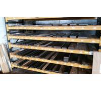 Ground Flat Stock Controllo Piastra O1 Acciaio 10mm 15mm 20mm 25mm 30mm x 500mm