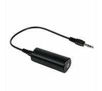 Ground Loop Noise Isolator - Filtro di corrente a guaina con jack da 3,5 mm, filtro antiinterferenza passivo contro ronzio e ronzio per autoradio, home stereo, AUX, altoparlanti Bluetooth, incluso
