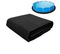 Ground Pool Pad, Pool Padding Mat, Easy Setup Compact Heavy Duty Design, Thick Protective Base Layer for Prevent Punctures and Wear on Grass, Lawn, Patio, Decking Surfaces, Outdoor