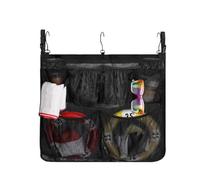 Ground Pool Storage Bag - Multipurpose Pool Bags Mesh Pocket | 5 Compartments Storage Pouch Poolside Basket | Storages Bag for Organization Ground Pools | Pools Bags for Home Camping Beach Parties