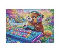 Ground Squirrel Forest Puzzle 300 Pezzi Giochi Da Tavolo Per Famiglie Divertimento Per Tutti Rilassamento E Convivialità Regalo Per Tutta La Famiglia 300 PCS