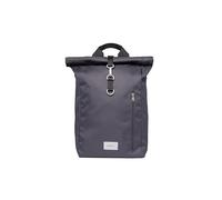 Sandqvist Ground L Zaino roll-top grigio scuro, poliestere, unisex, 19L
