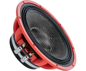 Ground Zero GZCM 6.5N-PROC - Coppia di altoparlanti medi Competition PRO da 165 mm, 200 W RMS, 94 dB SPL, altoparlanti midrange ad alta potenza per dinamiche estreme e resistenza ai livelli