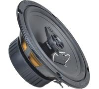 Ground Zero GZFF 6.5 - Altoparlanti coassiali 16,5 cm - Set di altoparlanti a 2 vie con 80 W RMS - Clip ottimizzata per auto e camper - serie Ferrum