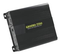 Ground Zero GZIA 1000.1 - Amplificatore per subwoofer Mono Classe D, 1250 W RMS, 1 Ohm stabile, serie Iridium