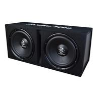 Ground Zero GZIB 2.30BR-ACT - Subwoofer attivo Bass Reflex da 30 cm con amplificatore integrato per bassi ricchi