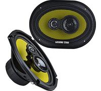 GROUND ZERO GZTF69X - 3-WEG TRIAXIAAL 6×9 INCH - 2X 130 WATT RMS VERMOGEN - 3 OHM IMPEDANTIE (gztf9x)