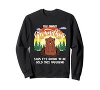 Groundhog Weather Prediction Quotes Caroon Graphic Designs Felpa