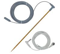 Grounding Rod - Earth Rod | Grounding Kit | 40Ft Female Ground Cord, Earth Connected Products, Grounding Tester Earthing For Grounded Earth, Improves Electrical Safety, Ground Rod - Earthing Kit