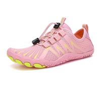 Grounding Shoes with Copper for Women Men,Copper Grounding,Grounded Barefoot Footwear Hike Shoes,Wide Toe Soft Comfortable, A35 rosa, 40 EU