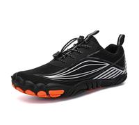Grounding Shoes with Copper for Women Men,Copper Grounding,Grounded Barefoot Footwear Hike Shoes,Wide Toe Soft Comfortable, A26 nero, 38 EU