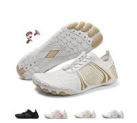 Grounding Shoes with Copper, Grounded Footwear for Women, Grounded Barefoot Shoes with Copper, for Women And Men Soft Comfortable (Apricot-c,42)