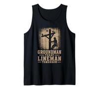 Groundman Oggi Lineman Domani Lineworker Canotta