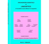 GROUNDWORK ESSENTIALS OF LINGUISTICS:: A Foundation Course Manual of Linguistics