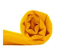 GroupB Tessuto Sikh per Turbante Realizzato in Tessuto Malmal per Uomo, Ragazzo e Donna, Giallo Mango, 6,5 Metri