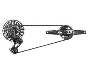 Groupe sram x0 t type eagle axs dub wide 32 dents 12v guards noir sans boitier