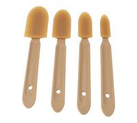 Grout Caulk Finishing Tool Set Smooth Sealant Silicone Spreader Ergonomic Handle for Kitchen Utility Bathroom Sink Joints 4pc