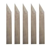 Grout Caulking Tool 5-piece Wooden Caulk Applicator Remover | Grout Smoothing Scraper For Home Improvement, Kitchen, Bathroom, Floor, Living Room, Bedroom