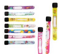 GroveEss 10 braccialetti identificativi riutilizzabili per bambini, impermeabili, regolabili, anti smarrimento, braccialetti personalizzati per bambini, ragazzi, ragazze, contatti di emergenza