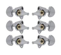 Grover 102SVC Skeleton View Rotomatics - Guitar Machine Heads, 3 + 3, cromato