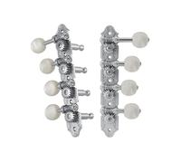 Grover 409FC Mandolin Machine Heads, Standard 4 + 4, per mandolino stile "F", cromato
