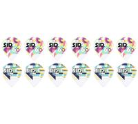 GROVER ALLMAN SID Shinji Signature Guitar Pick Set 6 o 12 plettri Nuova...