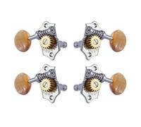 Grover U98-18CA Sta-Tite Geared Ukulele Pegs, 4 pezzi, cromato