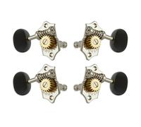 Grover U98-18NE Sta-Tite Geared Ukulele Pegs 4 pezzi Nichel