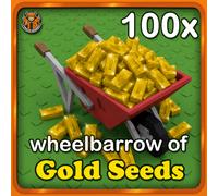 [Grow a Garden 2] - Gold Seeds - [Roll golden random piante and tree]