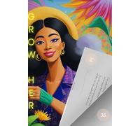 Grow Her: Blank Line Writing Notebook/Journal Black Vendor Box