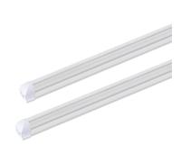 Grow Lights - 2 lampade per piante a risparmio energetico per giardinaggio indoor, in alluminio con design luminoso e collegabile per piantine, serre, fiori, ortaggi, coltura e crescita