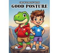 Grow Strong with Good Posture: A Cute Dinosaur Learning & Activity Book That Helps Kids Build Healthy Screen Habits, Strong Posture & Confident Movement