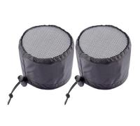 Grow Tent Vent Cover - Dustproof Flexible Duct Filter (2 Pieces Set)