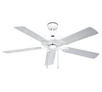 Esterno Ventilatore da Soffitto Senza Luce Classic Bianco Esterno. Terrazza IPX4