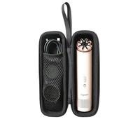 Growalleter Custodia rigida per il trasporto compatibile con ventilatore portatile Dy-Son HushJet Mini, borsa protettiva da viaggio con tasca in rete, solo custodia