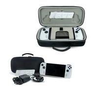 Growalleter Custodia rigida portatile compatibile con ROG Ally e accessori, borsa protettiva da viaggio in EVA per ROG Ally, antiurto, antiscivolo, impermeabile