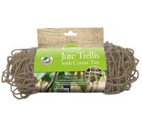 Growers Choice by Tildenet Rete di Iuta con Lacci sugli Angoli - 1 pz.