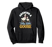 Growing A Silly Little Goose Felpa con Cappuccio